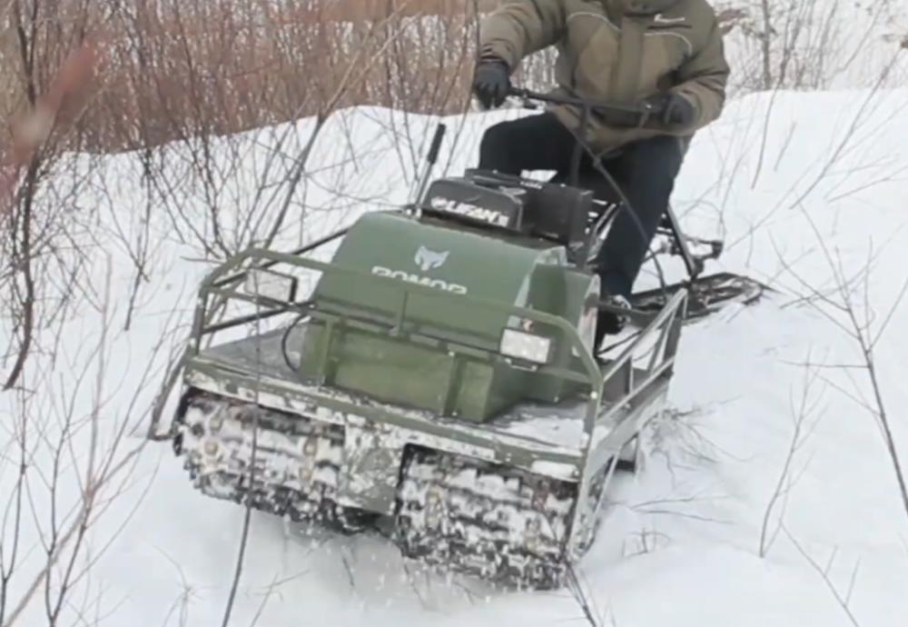 Мотобуксировщик помор х2